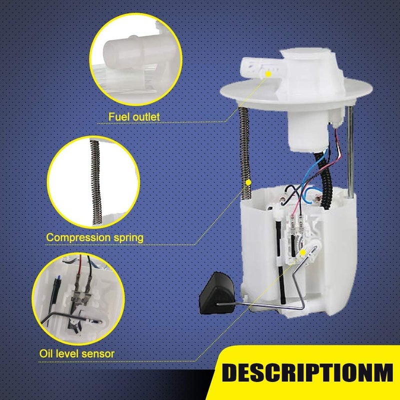 TOPSCOPE FP8874M - Fuel Pump Module Assembly E8874M fits 2005 2006 2007 2008 Corolla, Toyota Matrix L4 1.8L - Image 5